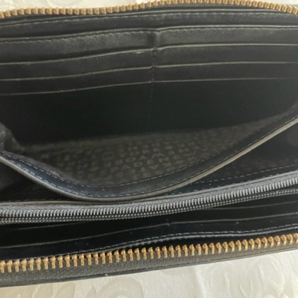 Kate Spade Grove Street Neda Black Leather Zip Around Wallet - Picture 5 of 12